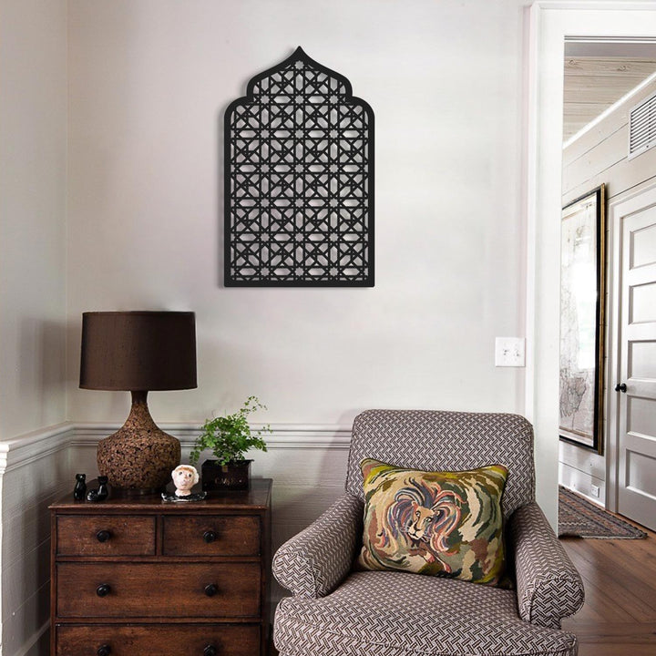 Mihrab Patterned Metal Wall Art - WAM228