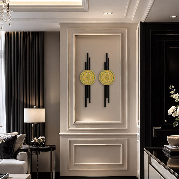 Mizan Metal Islamic Wall Art Set of 2 – WAM243