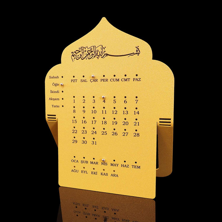 Daily Islamic Desk Calendar (Turkish) - WAMH201