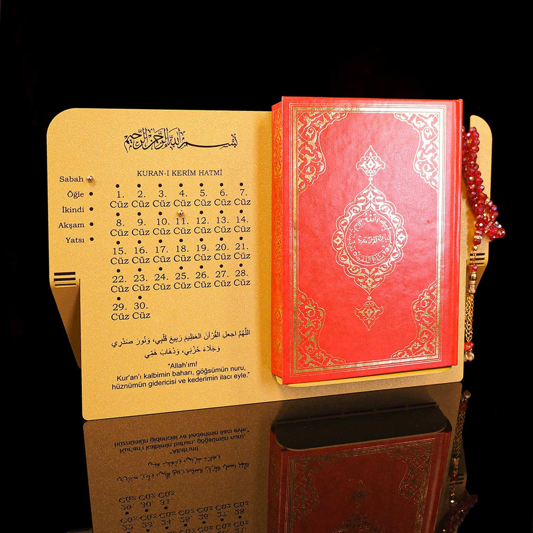 Quran Stand with Juz Progress Tracker (Turkish) - WAMH203