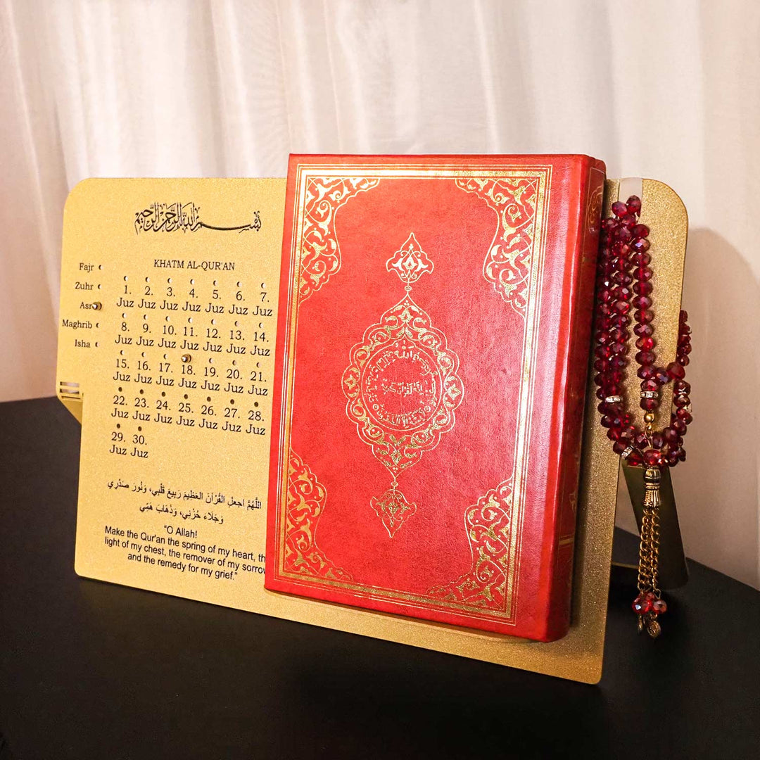 Quran Stand with Juz Progress Tracker - WAMH207