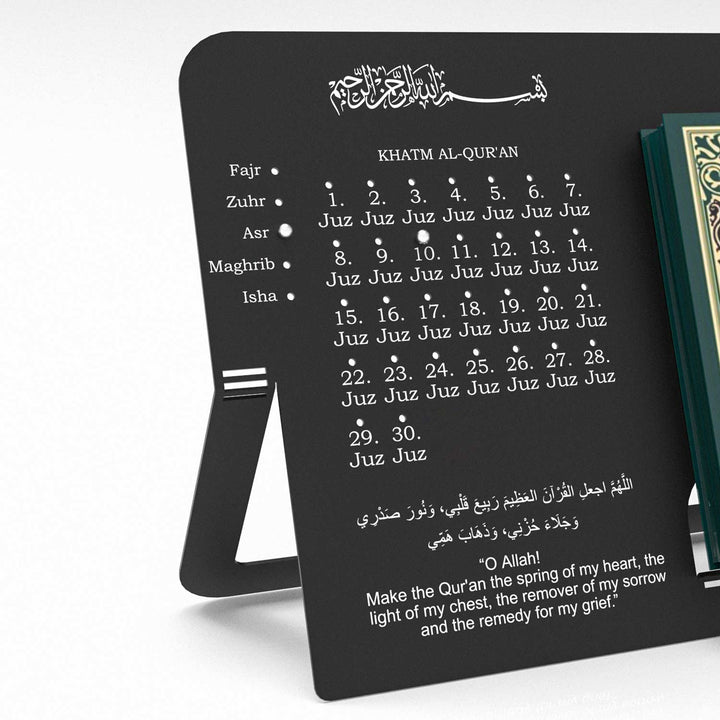Quran Stand with Juz Progress Tracker - WAMH207