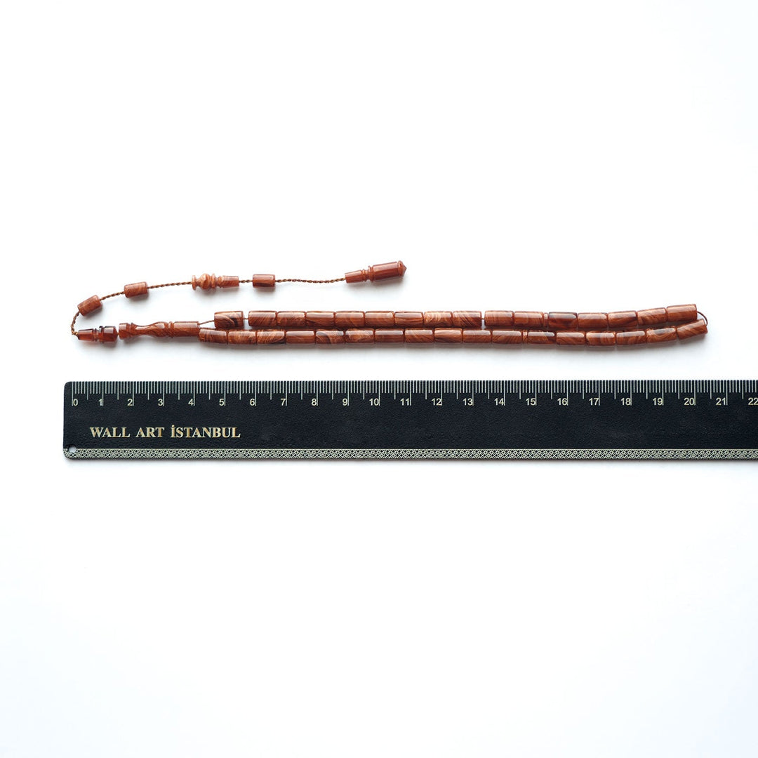 Handcrafted Amber Tasbeeh (Cut-System Style) – WATD149