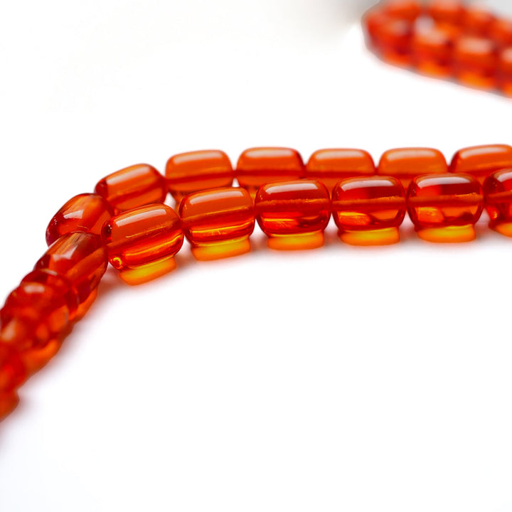 Streaked Imam Beads Pressed Fire Tasbeeh – WATD176