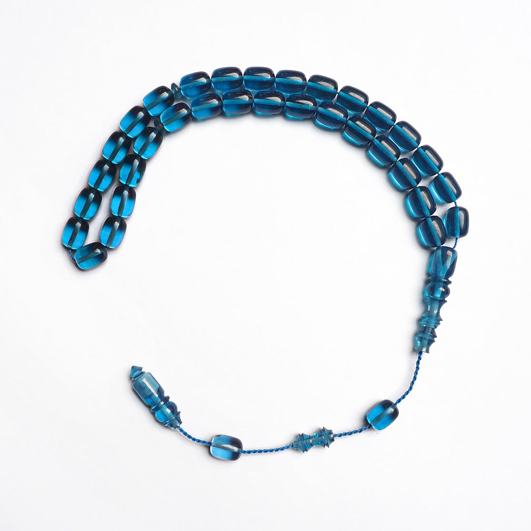 Streaked Imam Beads Pressed Fire Tasbeeh – WATD178