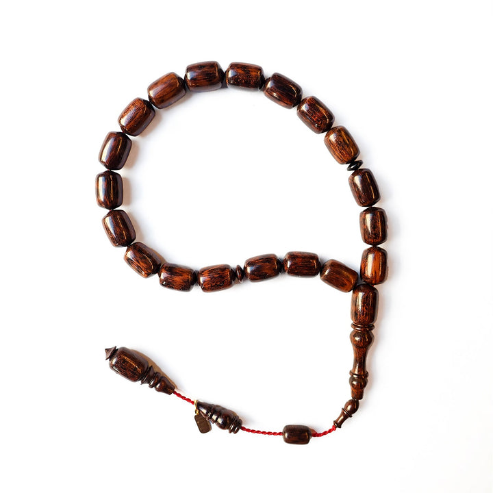 Natural Snakewood Tasbeeh (Mascot Size) - WATD189