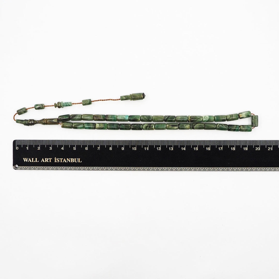 Handcrafted System-Cut Catalin Tasbeeh – WATD329