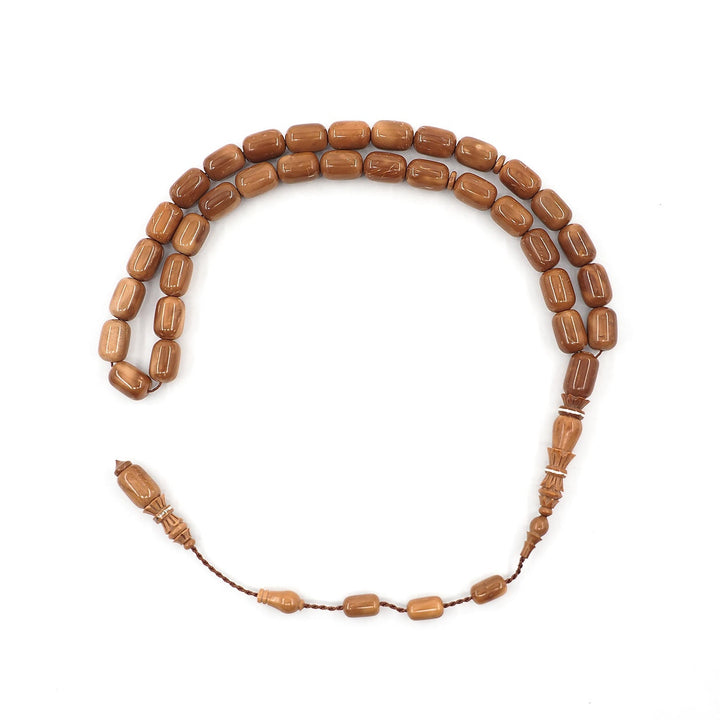 Mastercrafted Capsule Cut Kuka Wood Tasbeeh – WATD366
