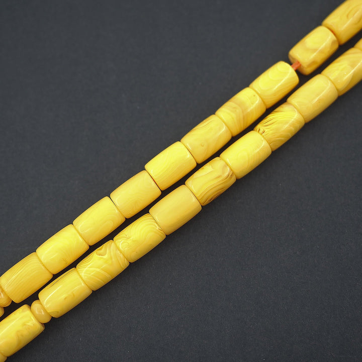 Master Signed Pressed Amber Tasbeeh with Faceted Cut & Countersunk Beads – WATD373