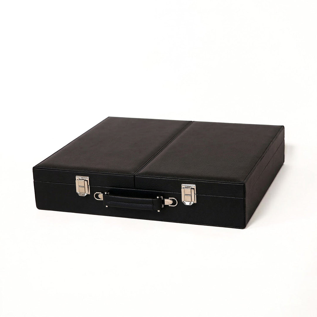Exclusive Leather-Covered Wooden Tasbeeh Case – WATD380