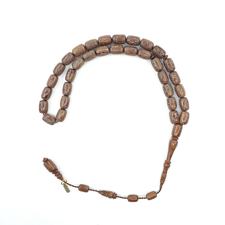 Handcrafted Capsule Cut Tigerwood Tasbeeh – WATD394