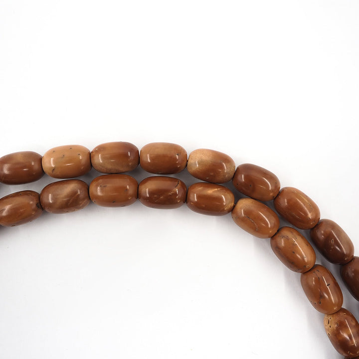 Premium Kuka Wood Tasbeeh with Capsule Cut Beads & Silver-Engraved Imam Bead – WATD400