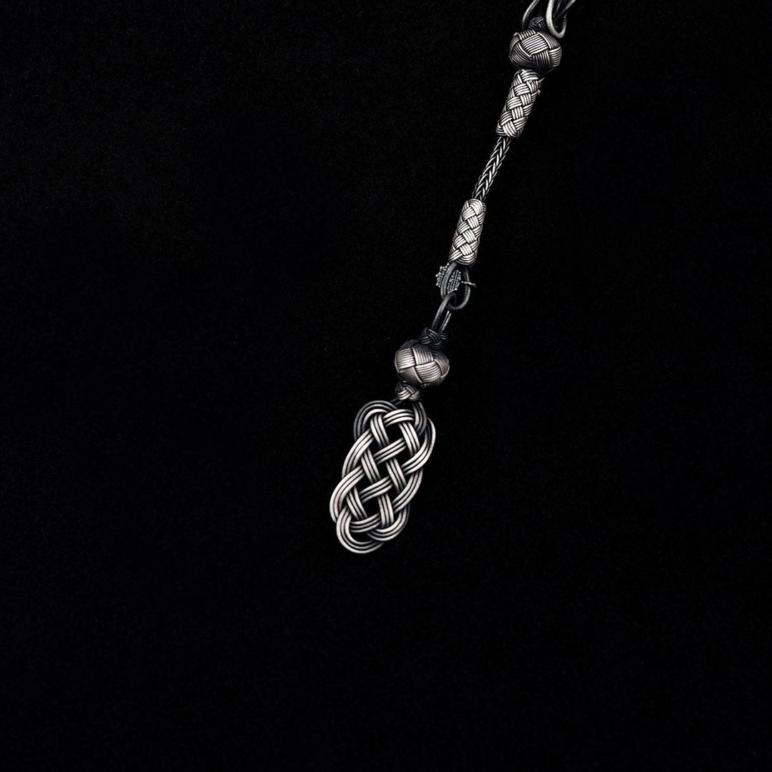 Premium Natural Baltic Amber Capsule Cut 1000 Sterling Silver Kazaz Tassel Tasbeeh - WATD484