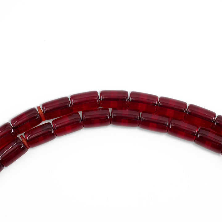 Faceted Cut Pressed Amber Tasbeeh – WATD557