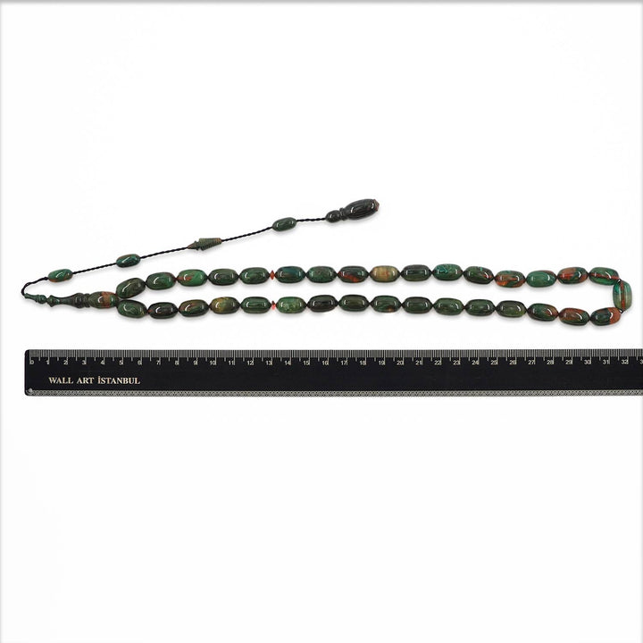 Master-Crafted German Bakelite Capsule-Cut Tasbeeh – WATD603