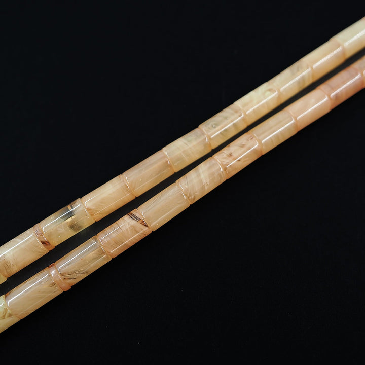 Cut-Style Pressed Amber Tasbeeh - WATD610