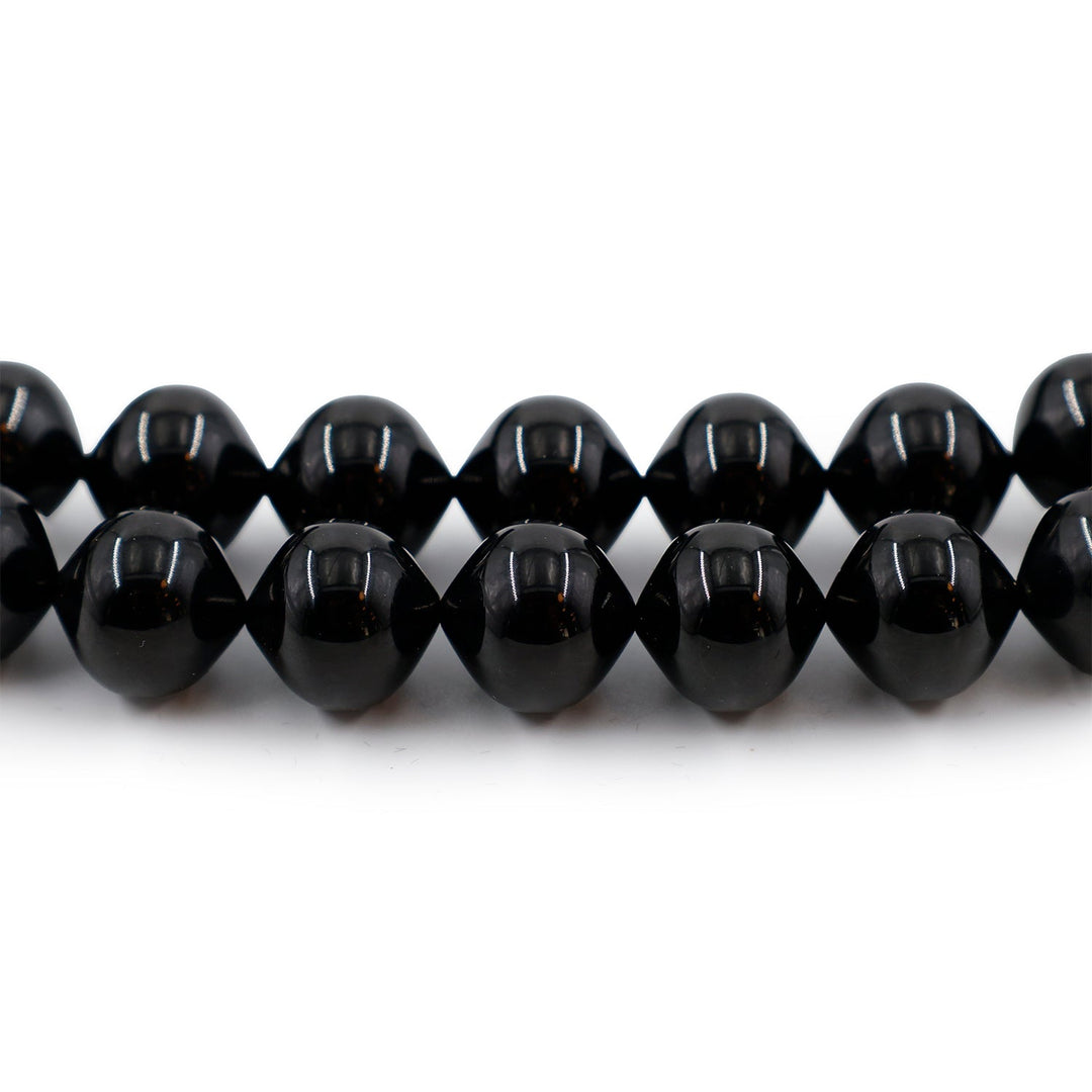 Original Erzurum Oltu Stone Jawshan Prayer Inscribed Mastercrafted Hand-Engraved Silver Imame Bead Tasbeeh – WATD687