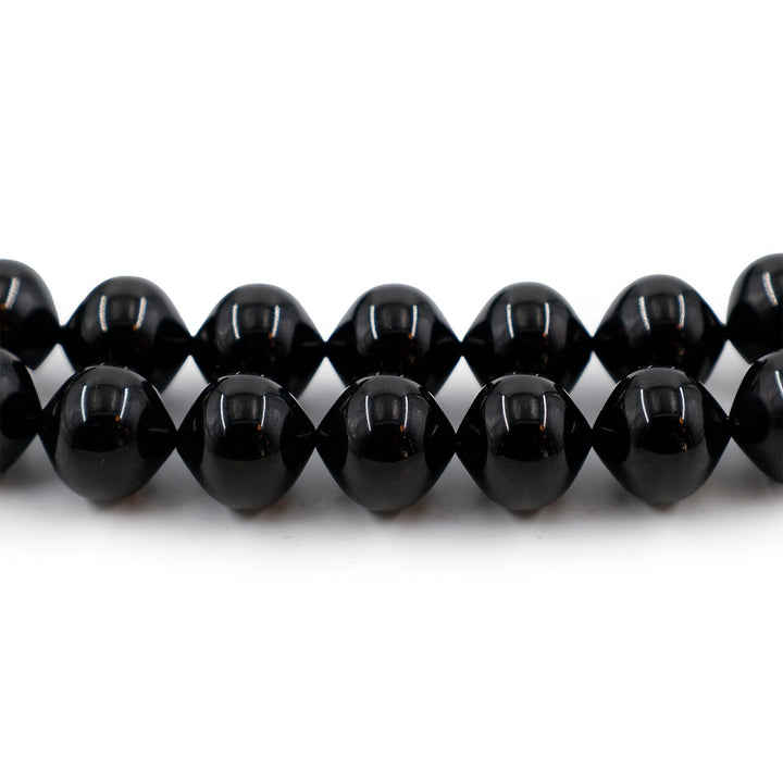 Original Erzurum Oltu Stone Jawshan Prayer Inscribed Mastercrafted Hand-Engraved Silver Imame Bead Tasbeeh – WATD689