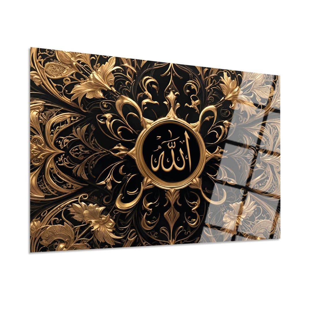 Allah Glass Islamic Wall Art - WTC062