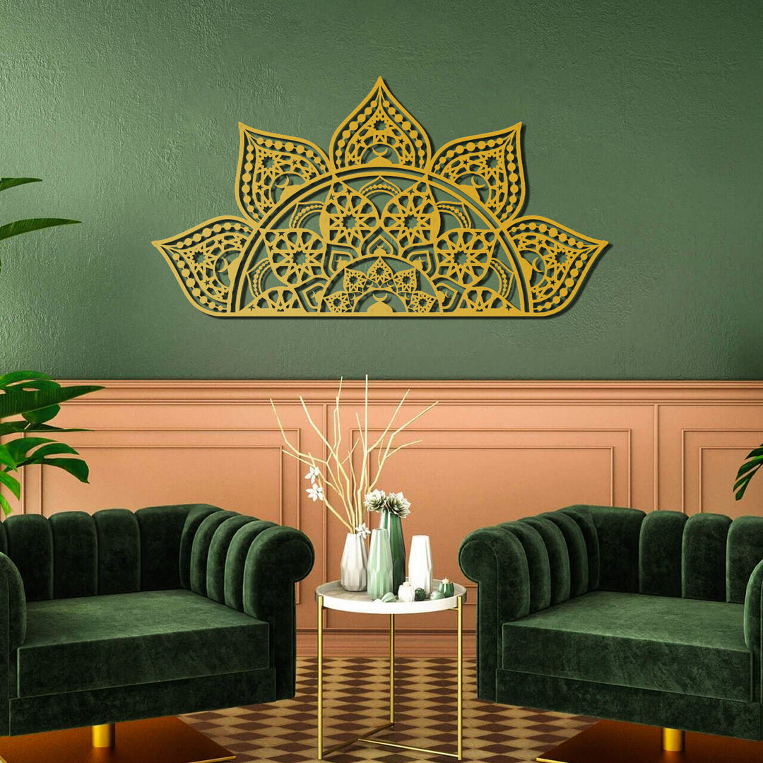 Islamic Mandala Metal Wall Art - WAM163