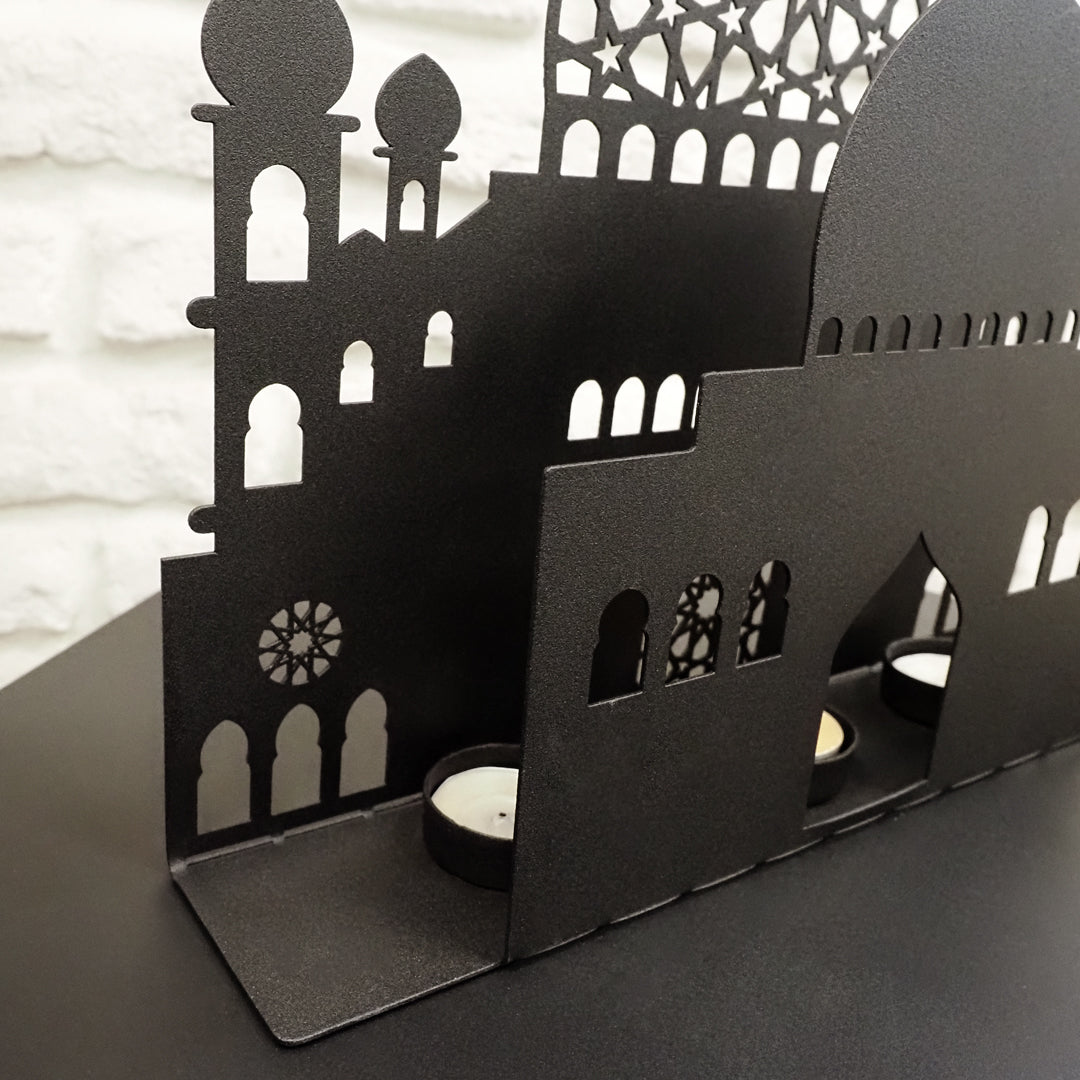 Mosque Patterned Metal Desktop Decor - WAMH150