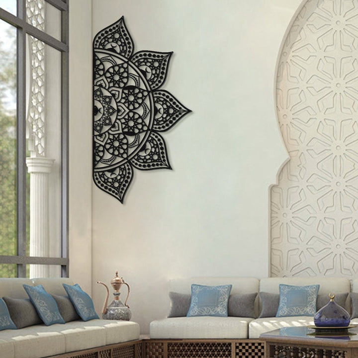 Islamic Mandala Metal Wall Art - WAM163 - Wall Art Istanbul