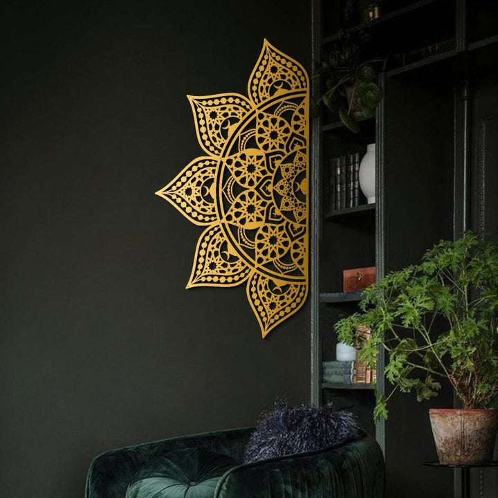 Islamic Mandala Metal Wall Art - WAM163 - Wall Art Istanbul