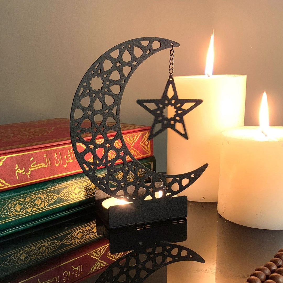 Islamic Metal Candle Holder - WAMH079 - Wall Art Istanbul