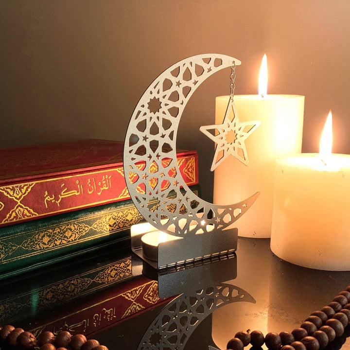 Islamic Metal Candle Holder - WAMH079 - Wall Art Istanbul