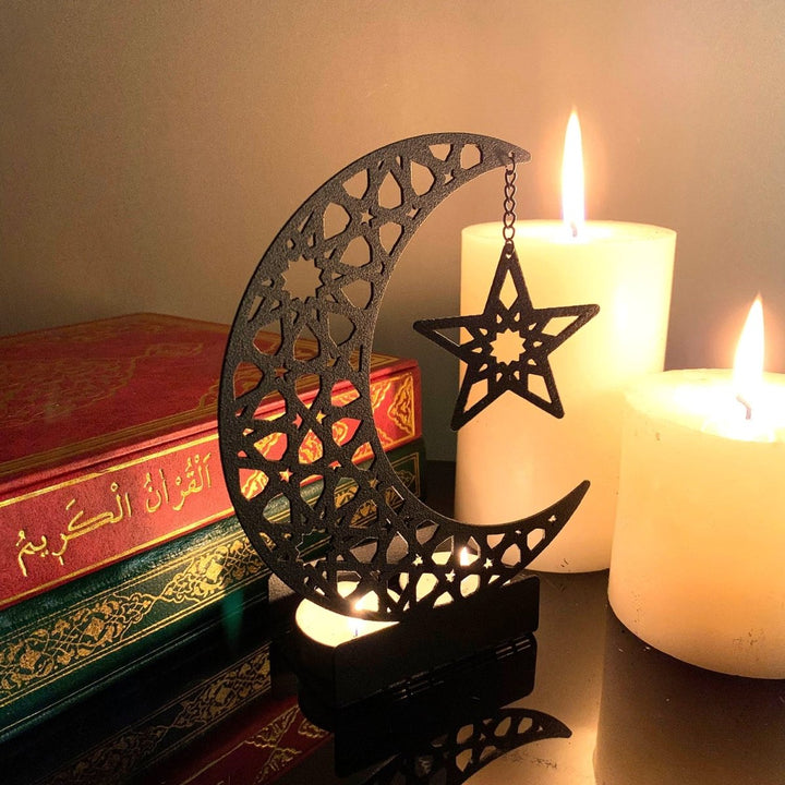 Islamic Metal Candle Holder - WAMH079 - Wall Art Istanbul