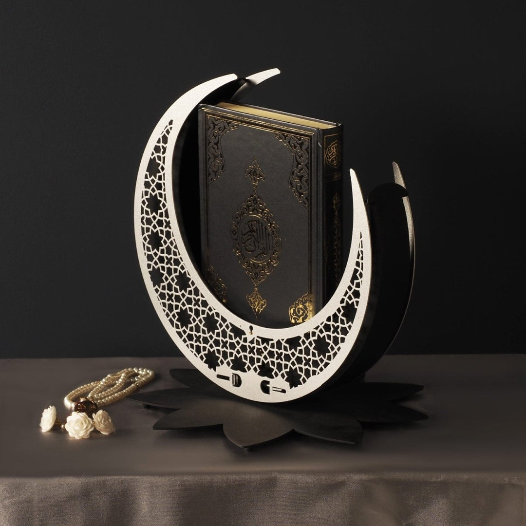 Metal Hilal Qur'an Stand - WAMH122 - Wall Art Istanbul