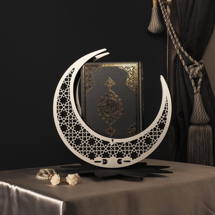 Metal Hilal Qur'an Stand - WAMH122 - Wall Art Istanbul