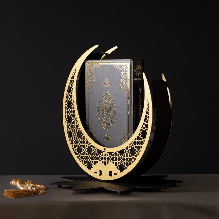 Metal Hilal Qur'an Stand - WAMH122 - Wall Art Istanbul