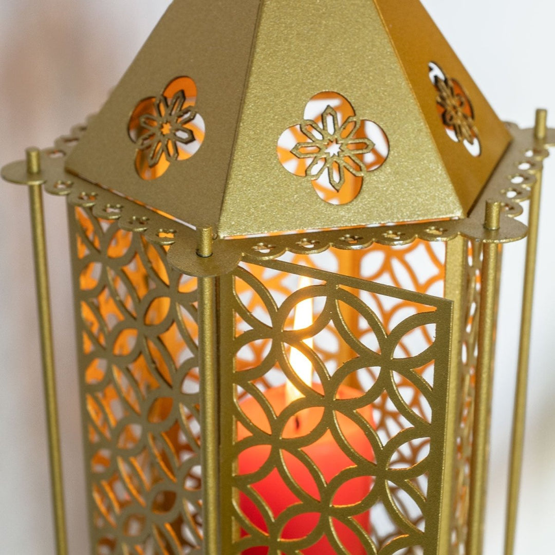 Metal Islamic Candle Holder for Wall - WAMH120 - Wall Art Istanbul